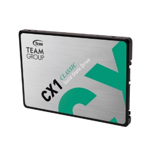 팀그룹 CX1 960GB TLC (SLC Cashing) / 3D / SMI / R-540MB/s  W-490MB/s