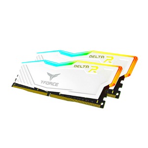 팀그룹 T-FORCE DDR4 32GB PC4-25600 Delta RGB WHITE(16G*2)